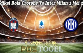 Prediksi Bola Crotone Vs Inter Milan 1 Mei 2021